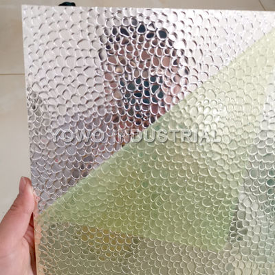 0.3mm Diamond Plate Wall Panels di alluminio