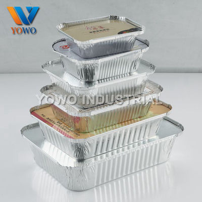 Contenitori di alimento eliminabili riciclabili del di alluminio 260ml