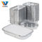Contenitori di alluminio d'argento del congelatore di 1lb 175*110*40mm